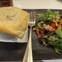 Pot pie reminded me of what my mom used to make (but this is better bc vegan!) 🌱   at Peacefood Cafe - Downtown in New York City