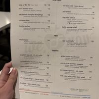 Menu   at Peacefood Cafe - Downtown in New York City