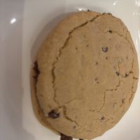 Chocolate chip cookie sandwich  at Peacefood Cafe - Downtown in New York City