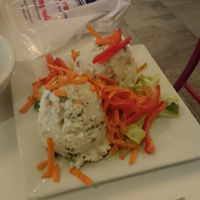 Potato salad  at Peacefood Cafe - Downtown in New York City