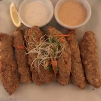 Pfc unchicken tenders  at Peacefood Cafe - Downtown in New York City