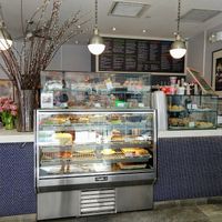 Entrance at Peacefood Cafe - Downtown in New York City