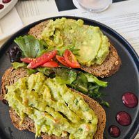 Avo toast at Stoa Urban Kitchen in Limassol