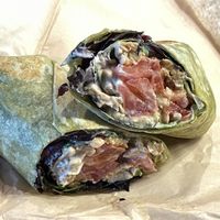 TLT wrap  at Basil Bandwagon Natural Market in Flemington