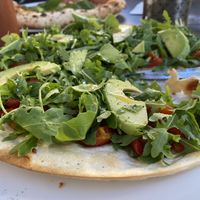 Crispy pizza   at Riva Favorita in Vienna