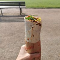 Wrap with cigköfte at Çiğköftem - Stadtmitte in Dusseldorf