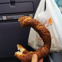 Simit (already ate a piece :p) at Çiğköftem - Stadtmitte in Dusseldorf