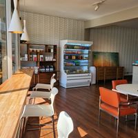 Inside at Mea Cuppa Coffee Lounge in Charleston