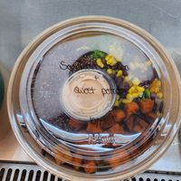 Southwest Quinoa and sweet potato bowl to go at Mea Cuppa Coffee Lounge in Charleston