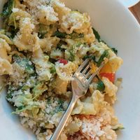 Vegan avocado pasta at Vapiano - Foorum in Tallinn