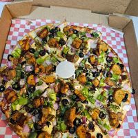 Plant Based Bombay Garlic Chicken #Veganuary at Pizza Twist  in Bellingham