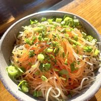 Sesame rice noodles   at Loro - East Dallas  in Dallas