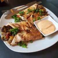 Veggie panini at iCreate Cafe in Pottstown