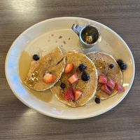 Vegan pancakes  at Snooze in Plano