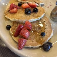 Vegan pancakes  at Snooze in Plano