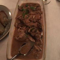 Pumpkin seed tofu masala  at Crossroads Kitchen in Los Angeles