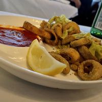 Calamari  at Crossroads Kitchen in Los Angeles