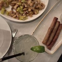 Impossible cigars and calamari. Must eat!!  at Crossroads Kitchen in Los Angeles
