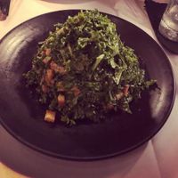 Kale salad  at Crossroads Kitchen in Los Angeles