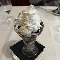 Brownie sundae. So decadent and tasty.  at Crossroads Kitchen in Los Angeles