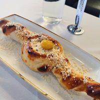 Khachapuri  at Crossroads Kitchen in Los Angeles