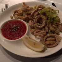 Calamari Fritti at Crossroads Kitchen in Los Angeles