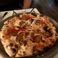 Pepperoni pizza  at Crossroads Kitchen in Los Angeles