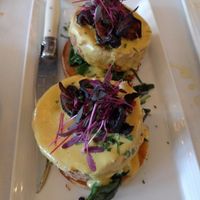 benedict at Crossroads Kitchen in Los Angeles