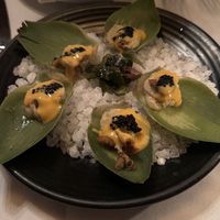 Artichoke oyster  at Crossroads Kitchen in Los Angeles