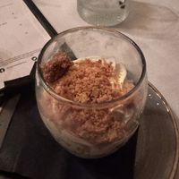 Dessert (banana pudding I think?)  at Crossroads Kitchen in Los Angeles