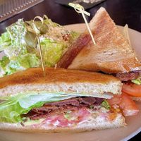 The kilt bacon was fantastic!   at Crossroads Kitchen in Los Angeles