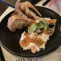 Whipped feta  at Crossroads Kitchen in Los Angeles