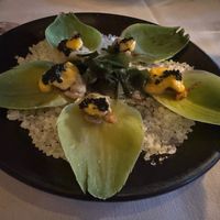 Artichoke Oysters at Crossroads Kitchen in Los Angeles