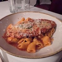 Chicken parmesan at Crossroads Kitchen in Los Angeles