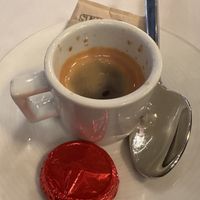 A little espresso   at Crossroads Kitchen in Los Angeles