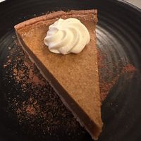 Pumpkin pie!!  at Crossroads Kitchen in Los Angeles
