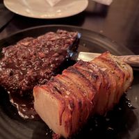 Lions mane mushroom steak (4 ⭐️ )  at Crossroads Kitchen in Los Angeles
