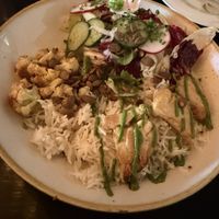 The “bowl” with tofu 😋  at Crossroads Kitchen in Los Angeles