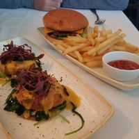 lunch at Crossroads Kitchen in Los Angeles