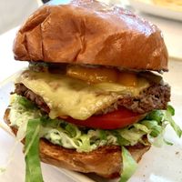 The Impossible Burger at Crossroads Kitchen in Los Angeles