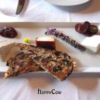 Kite Hill cheese plate at Crossroads Kitchen in Los Angeles