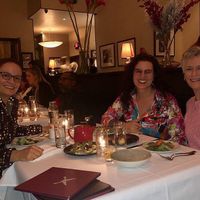 Beautiful fine dining atmosphere at Crossroads Kitchen in Los Angeles