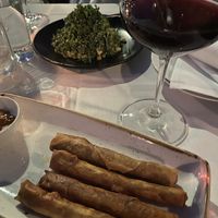 Caesar (Kale) Salad and Impossible Cigars at Crossroads Kitchen in Los Angeles