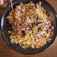 Vegan Samosa Chaat  at Jannat-E-Punjab in Guelph