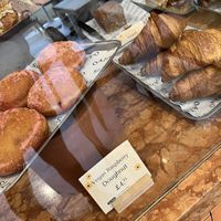 Vegan donuts and banana bread  at Oatis in London