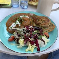 Gulasch at Cafe Harvest in Vienna