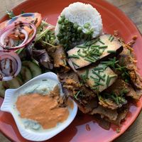 Gyros #Veganuary at Cafe Harvest in Vienna