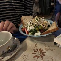 Griechischer Salat  at Cafe Harvest in Vienna
