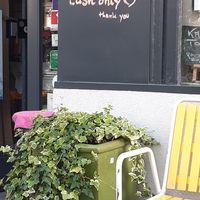 Cash only at Cafe Harvest in Vienna
