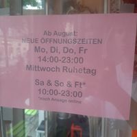 August 2023 at Cafe Harvest in Vienna